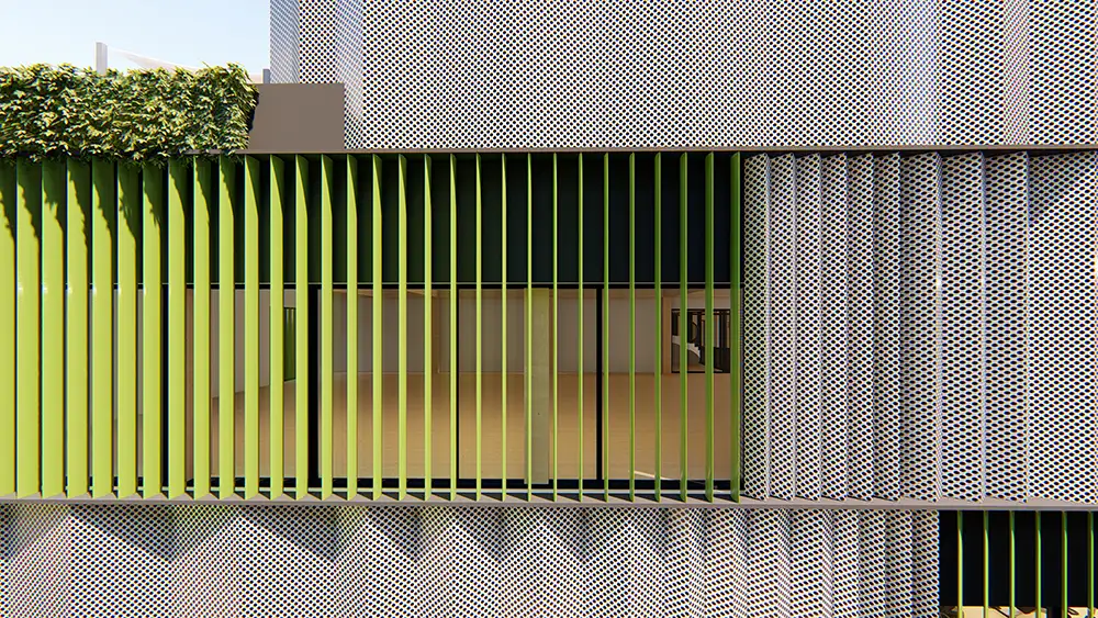 Fachada lateral zoom